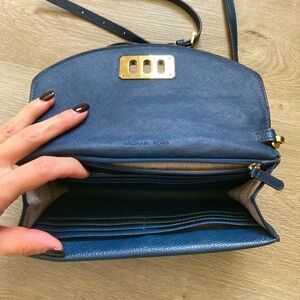 Small Michael Kors crossbody/clutch.
